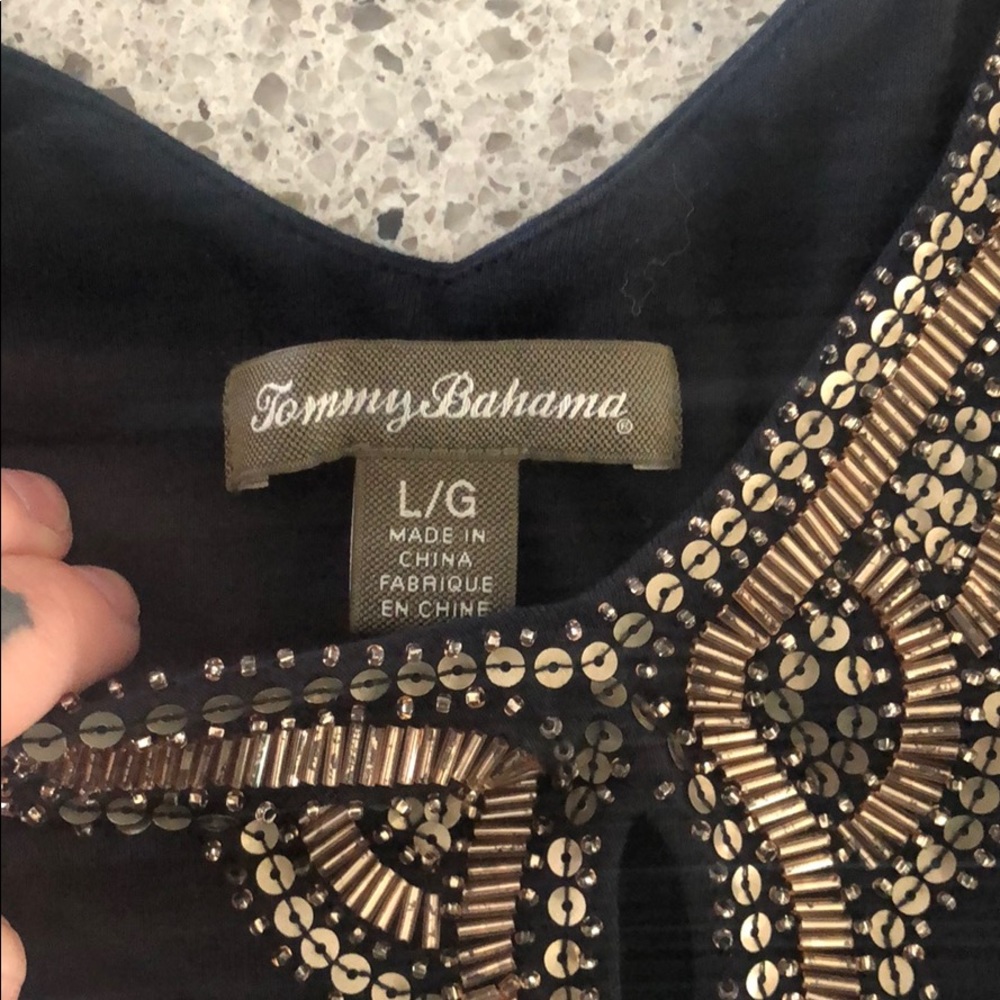 TOMMY BAHAMA MAXI DRESS - Picture 3 of 4